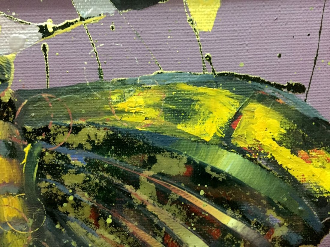 Abstract oil painting Butterfly Klementyev Yuri Leonidovich - 5