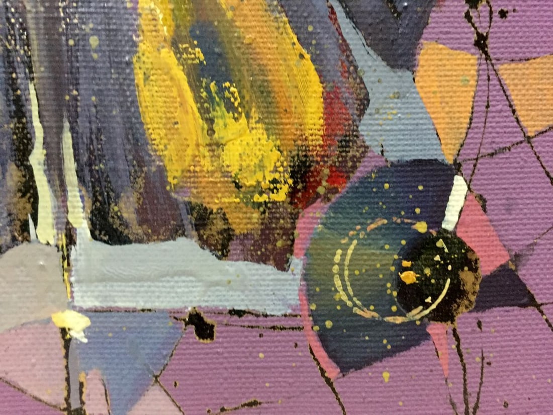 Abstract oil painting Butterfly Klementyev Yuri Leonidovich - 7