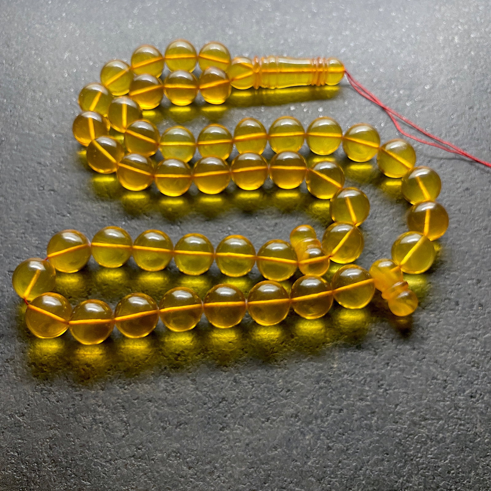 Alluring Amber Tesbih made from Round Amber beads (1 of 10)