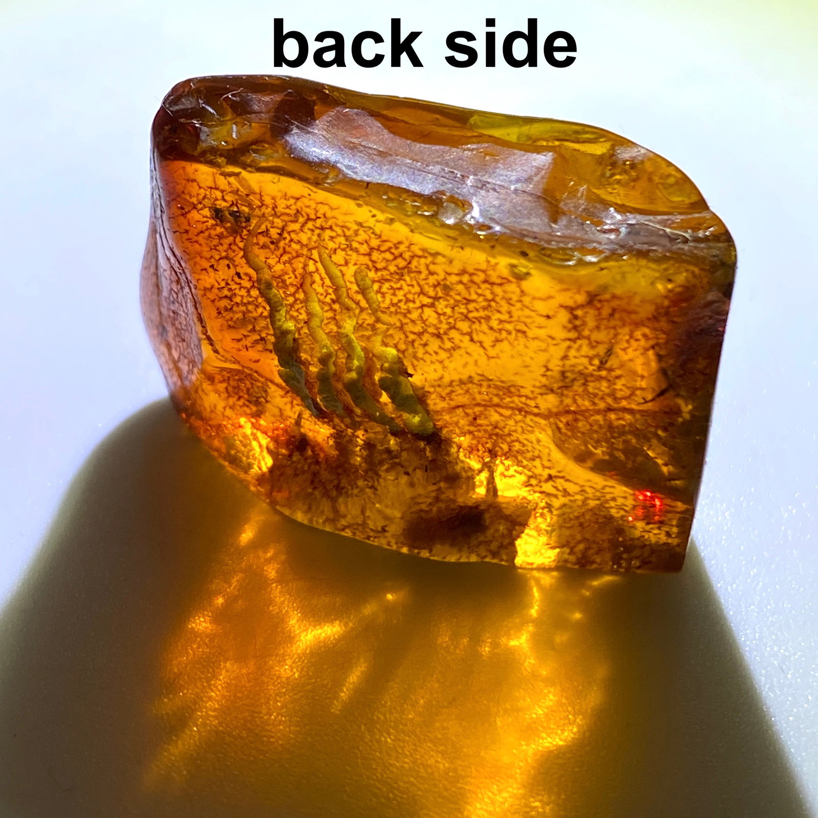 Masterpiece Hand Carving in Natural Amber stone - 5