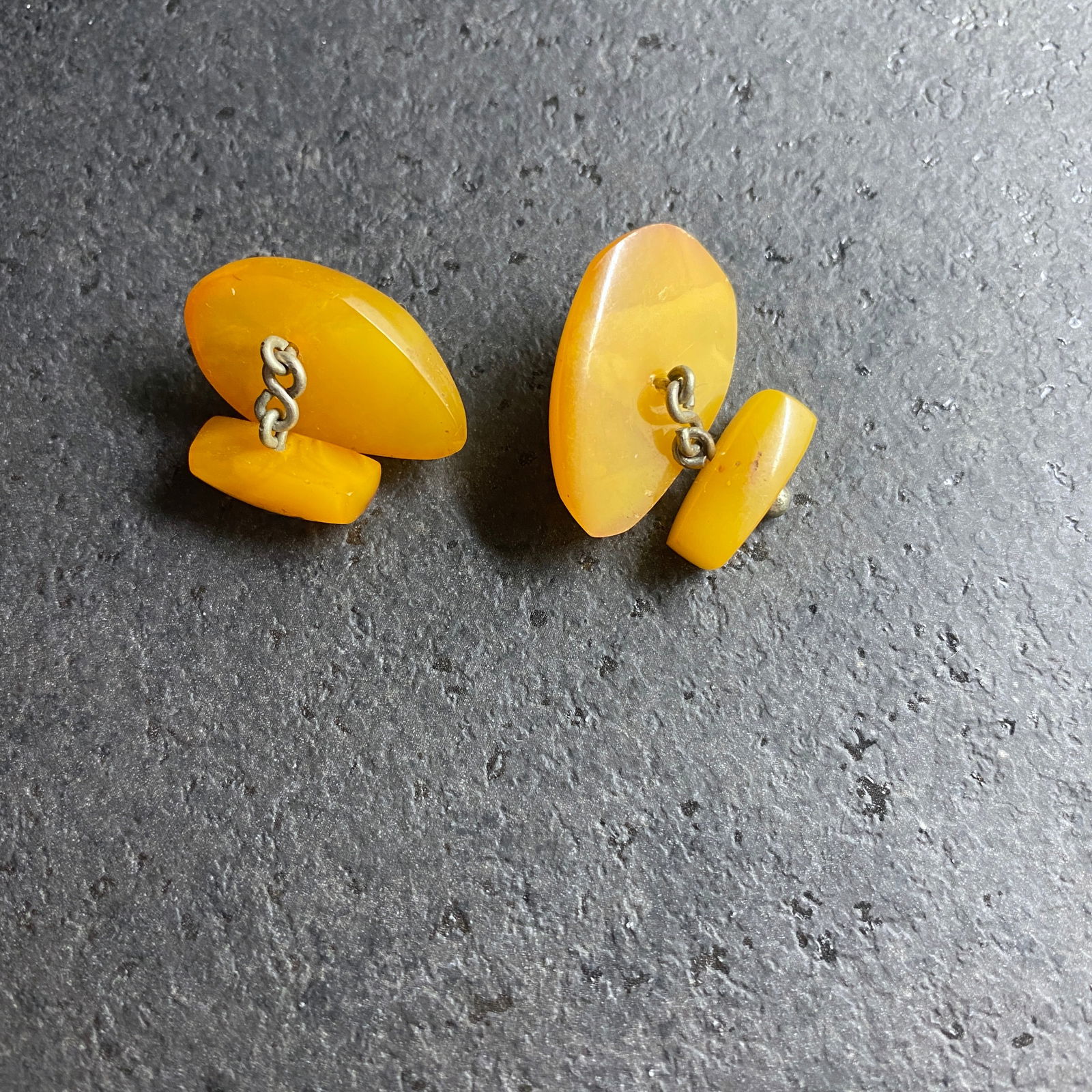 Fascinating Amber Cufflinks - 2
