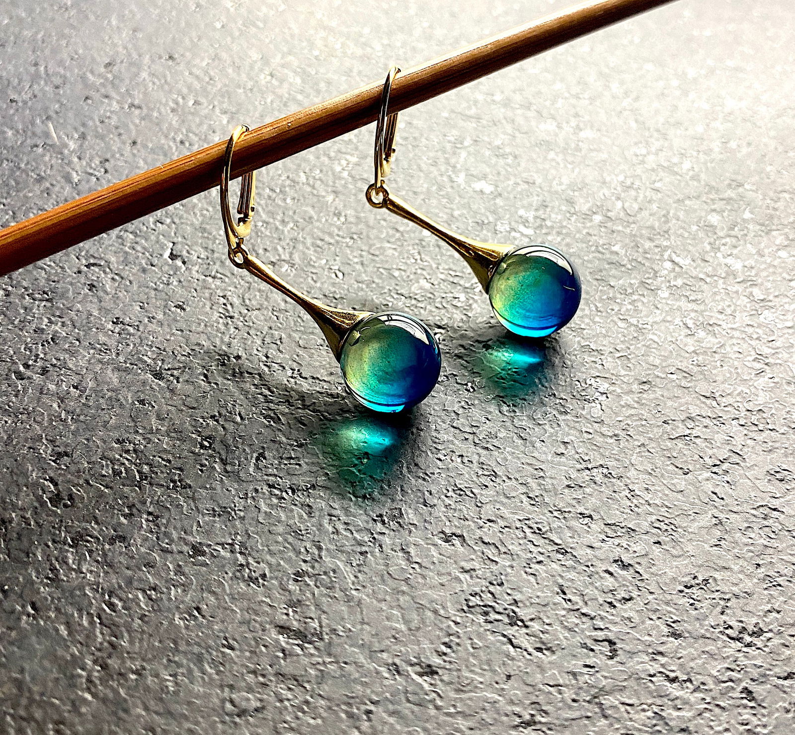 Fascinating Amber Earrings - 2