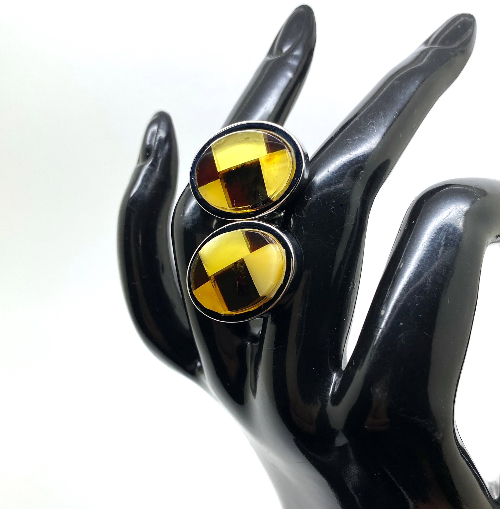 Fascinating Amber Cufflinks - 4