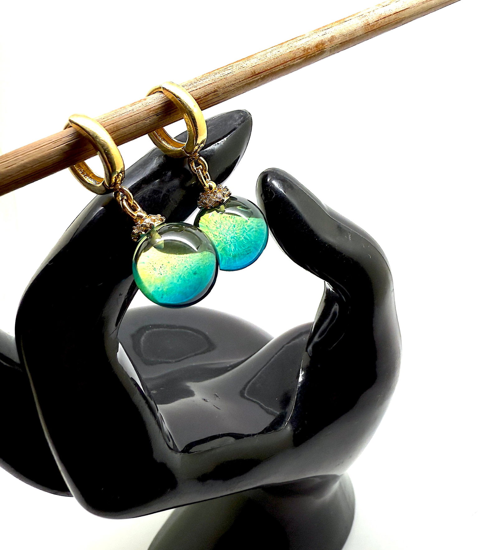 Grand Amber Earrings - 5