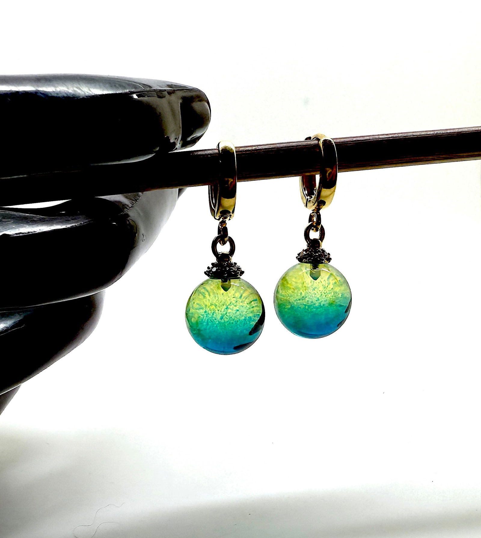 Grand Amber Earrings - 7