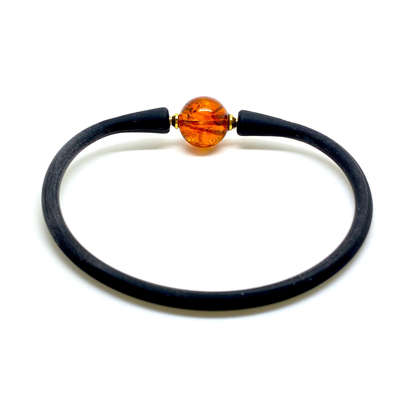 Remarkable Amber Bracelet made from Round Amber bead - 3