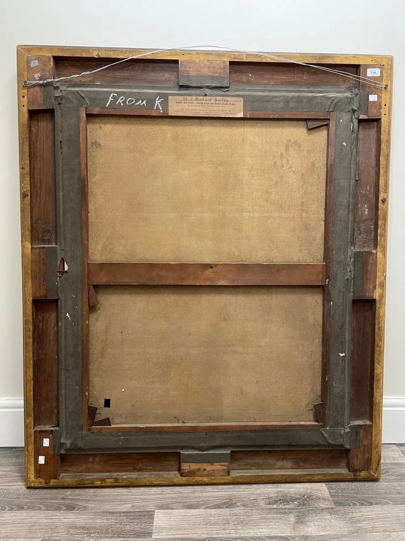 Large Pre-Raphaelite Oil Painting Portrait Lady Halle By John Collier OBE RP - 11