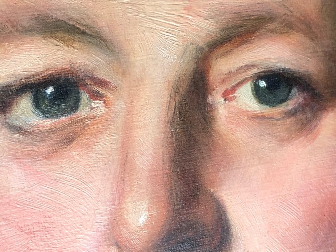 Large Pre-Raphaelite Oil Painting Portrait Lady Halle By John Collier OBE RP - 4