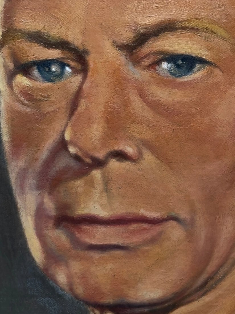 Historic Royal Portrait of King George VI in Naval Uniform by F.W.H.McCance - 17