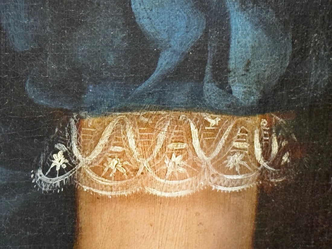 19th Century Portrait Eliza Maddock of Onchan Isle of Man With Havanese Dog - 16