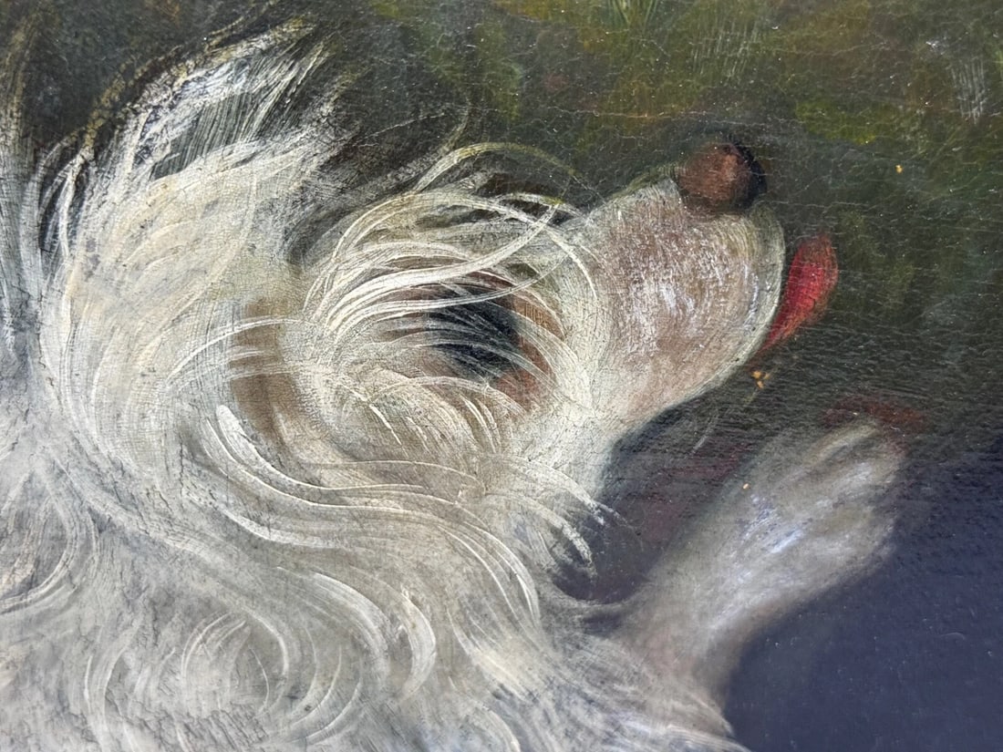 19th Century Portrait Eliza Maddock of Onchan Isle of Man With Havanese Dog - 4