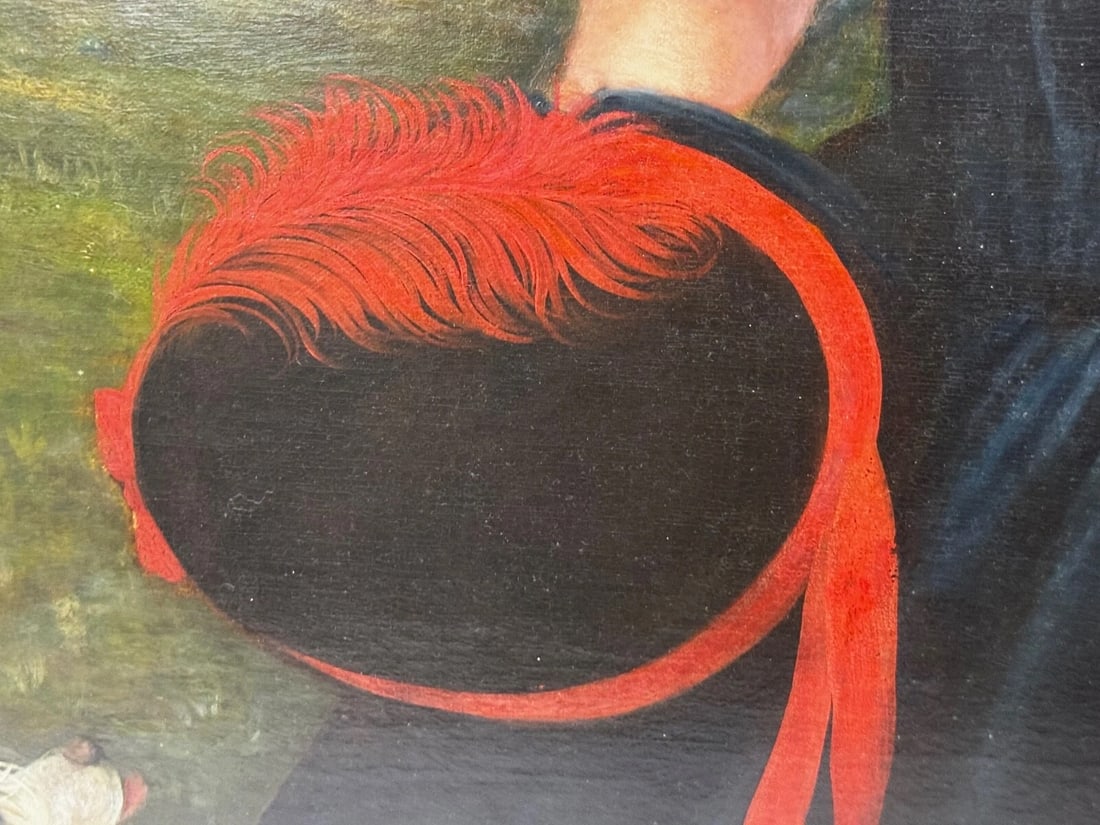 19th Century Portrait Eliza Maddock of Onchan Isle of Man With Havanese Dog - 6