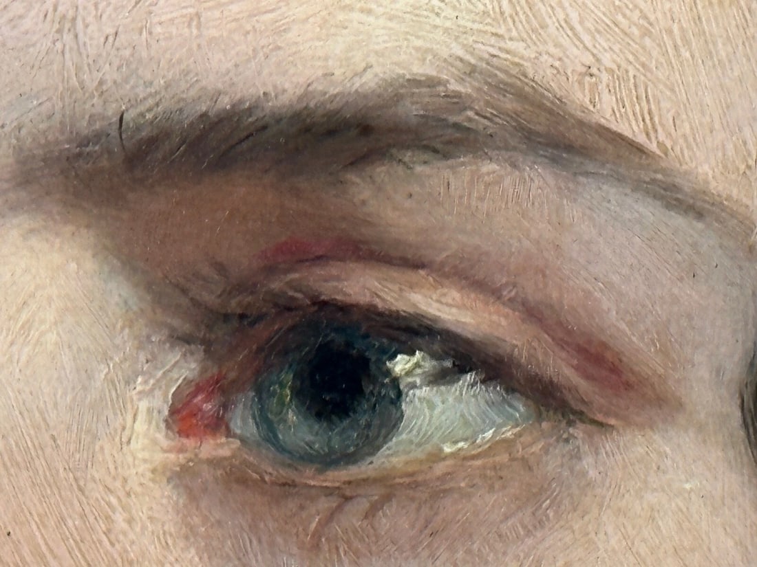 Important Victorian Oil Portrait Lady Sarah Sophia Wood née Clark By John Wood - 20