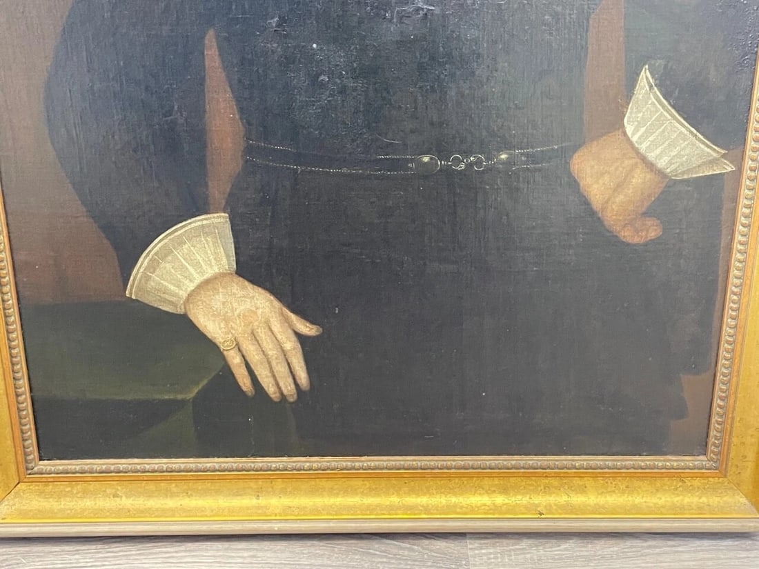 Oil Portrait Dutch Wealthy Merchant In The Manner of Michiel van Mierevelt C1625 - 8