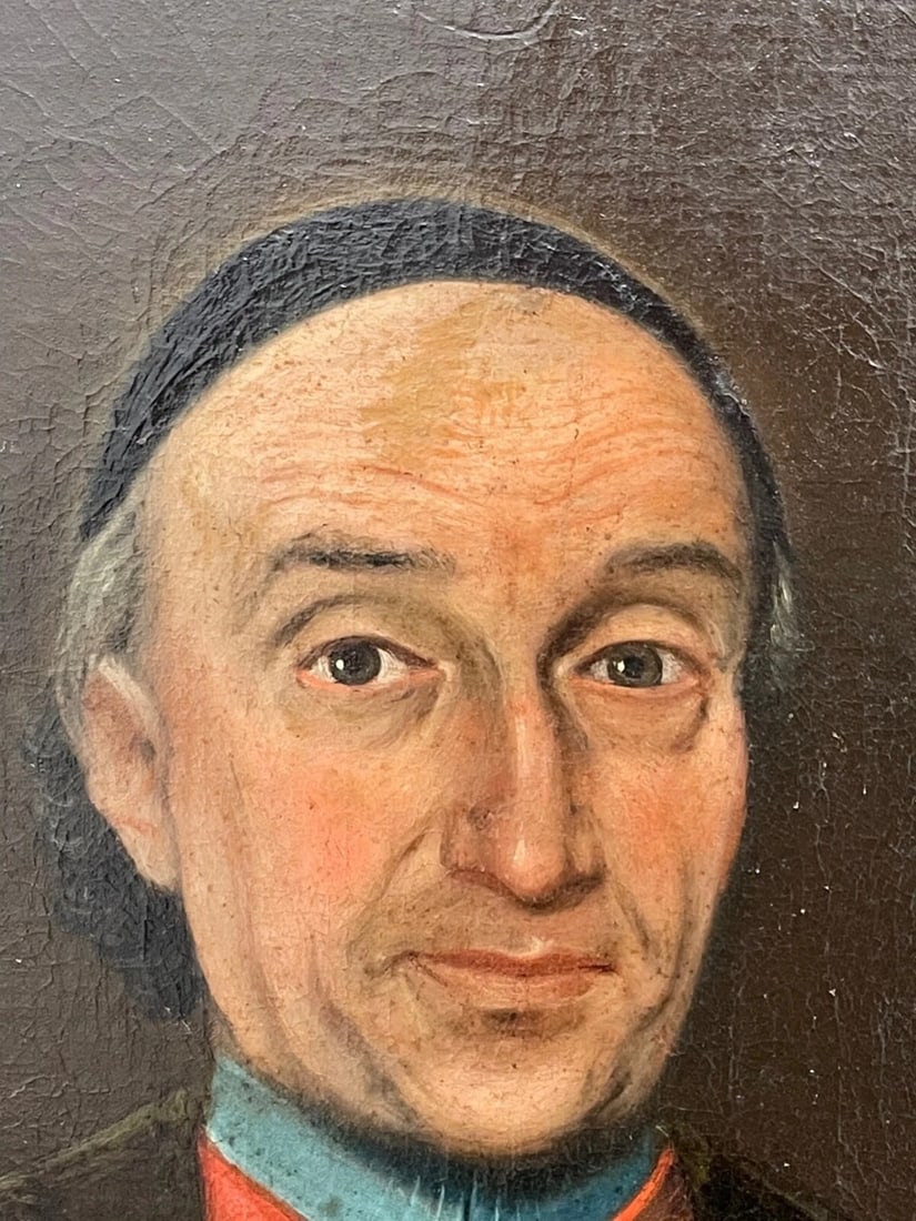 Baroque Old Master 18th Century Italian Oil Painting Portrait Pope Clement XIII - 10