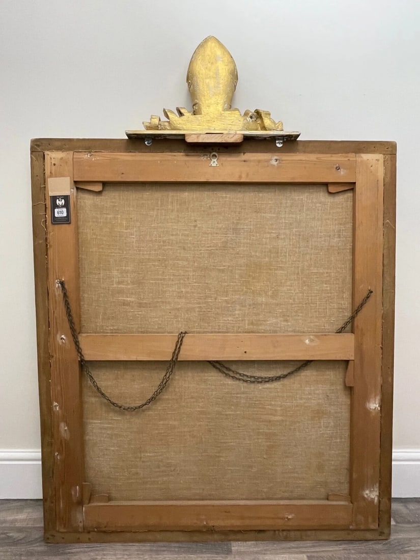 Baroque Old Master 18th Century Italian Oil Painting Portrait Pope Clement XIII - 8