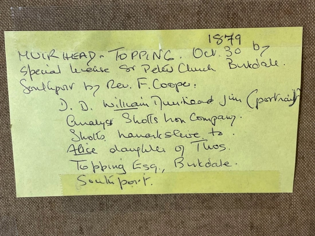 Scottish Oil Painting Portrait Of Glasgow Iron & Steel Merchant By John McGhie - 20