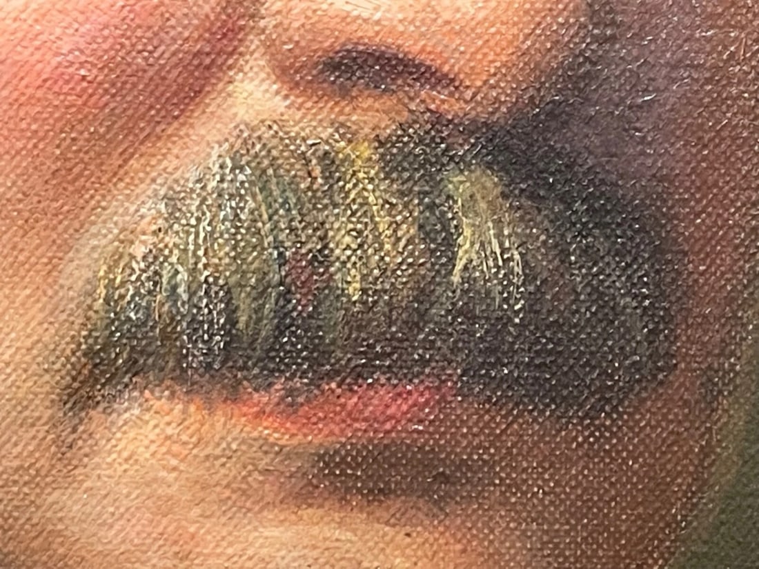 Scottish Oil Painting Portrait Of Glasgow Iron & Steel Merchant By John McGhie - 6