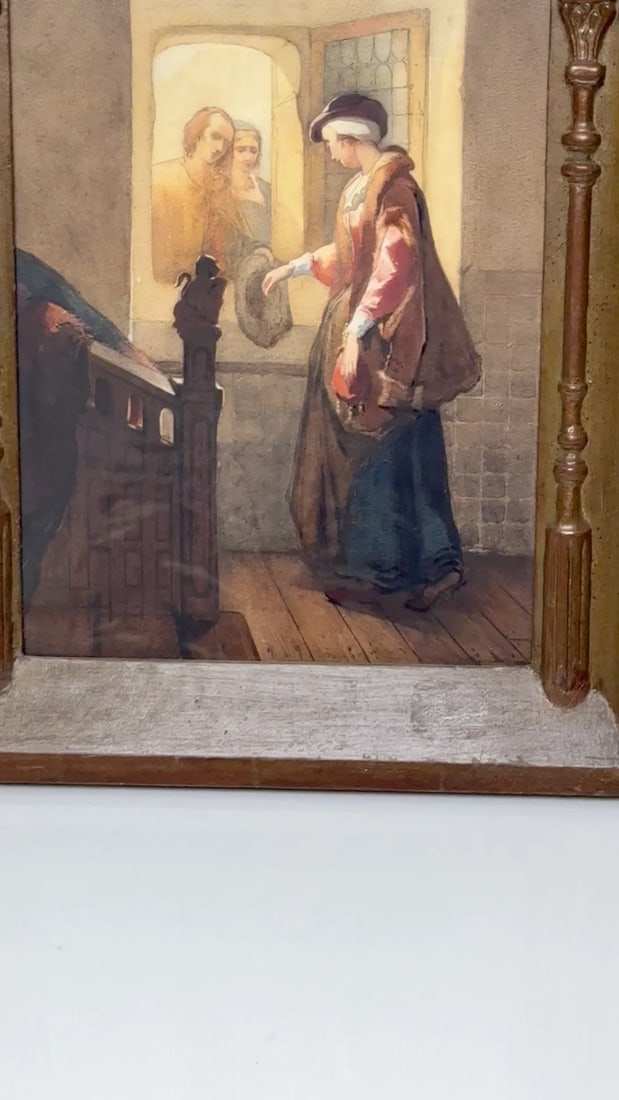 Painting Tudor Monarch Noble Mary Stuart Queen Of Scots By Christoffel Bisschop - 2