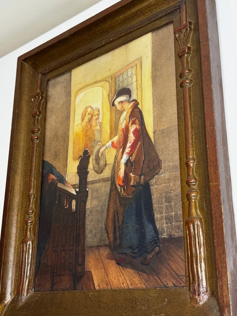 Painting Tudor Monarch Noble Mary Stuart Queen Of Scots By Christoffel Bisschop - 8