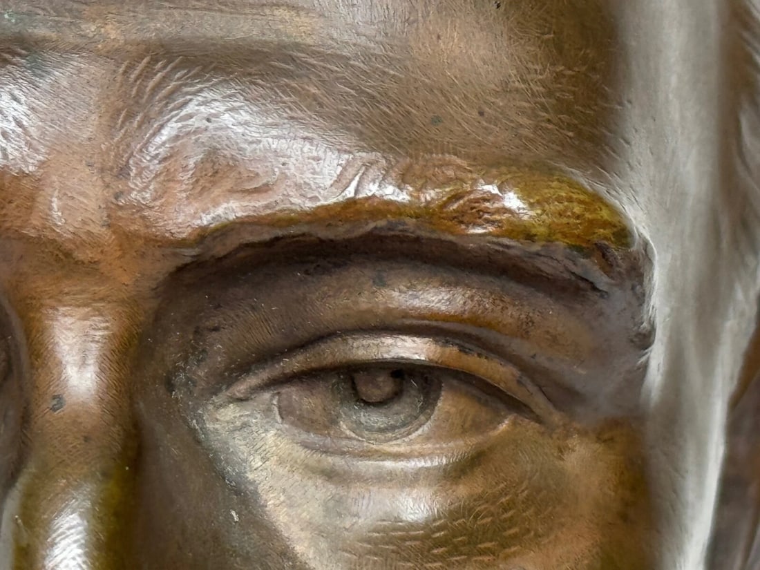 French President Bust Marie François Sadi Carnot By Adolphe Jean Lavergne - 14