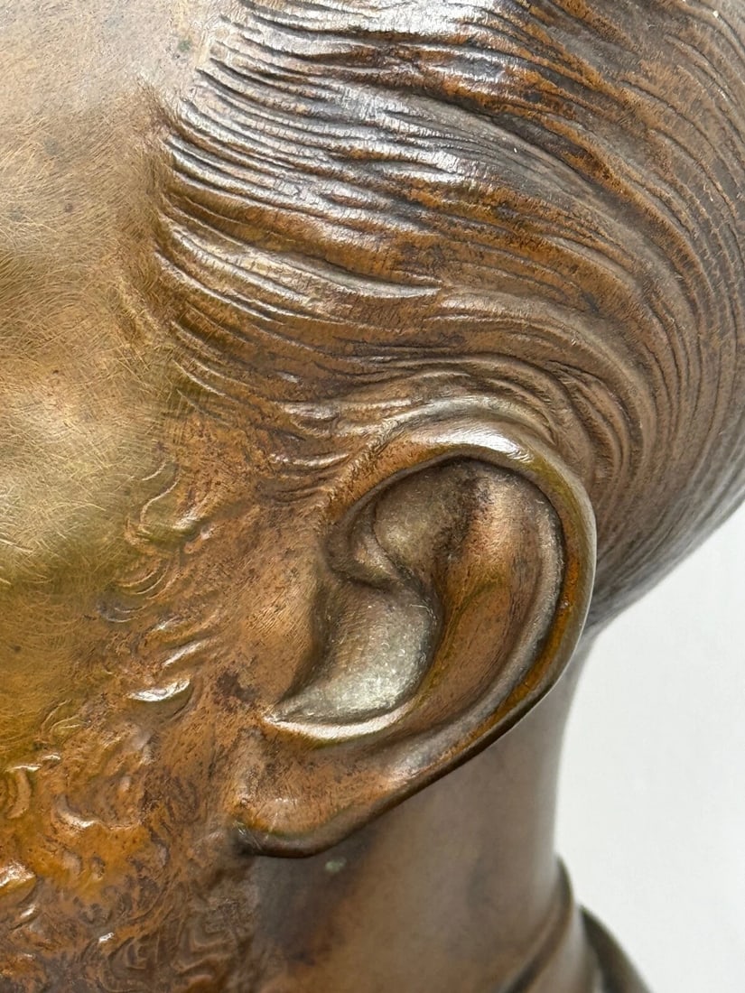 French President Bust Marie François Sadi Carnot By Adolphe Jean Lavergne - 19