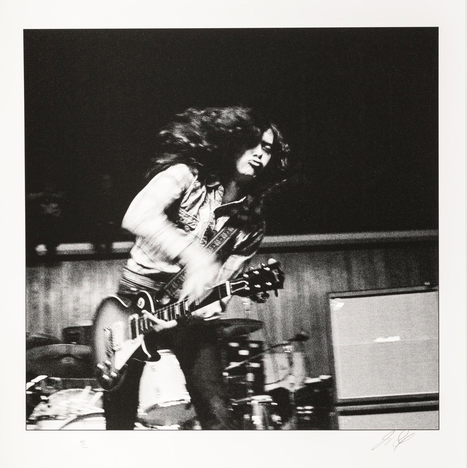 Jimmy Page of Led Zeppelin 1970 signed limited edition: 1970 (printed later) - 2