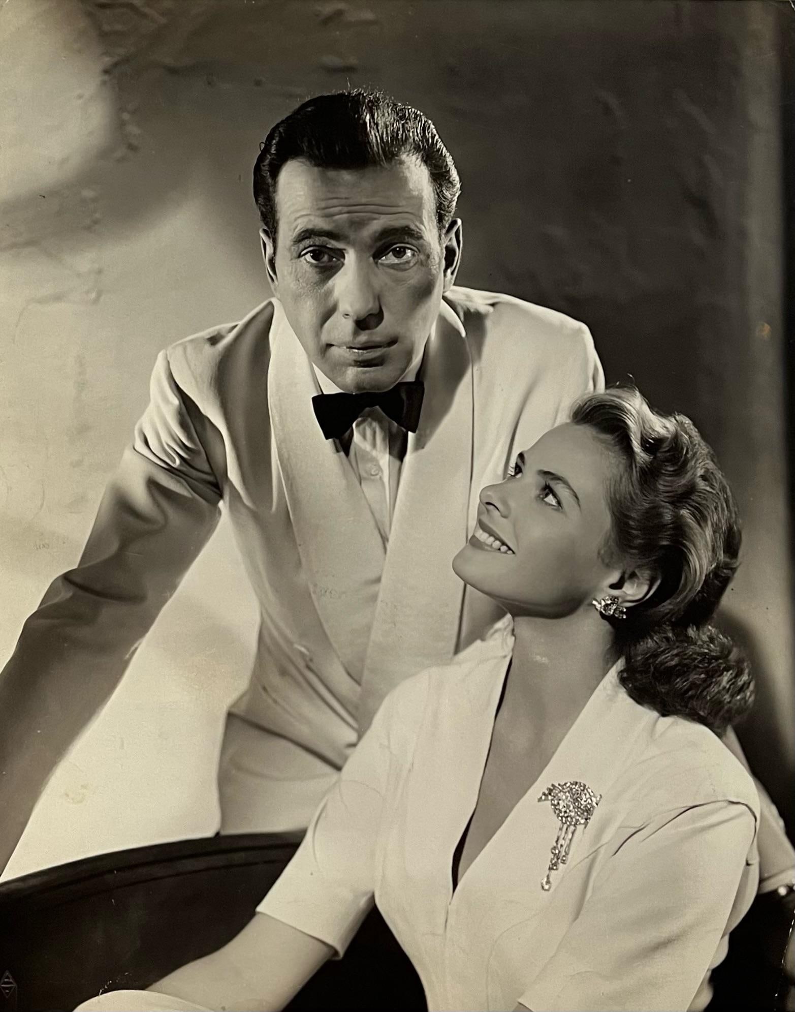 Casablanca - Ingrid Bergman and Humphrey Bogart Original 1942 Print: 1942 - 2