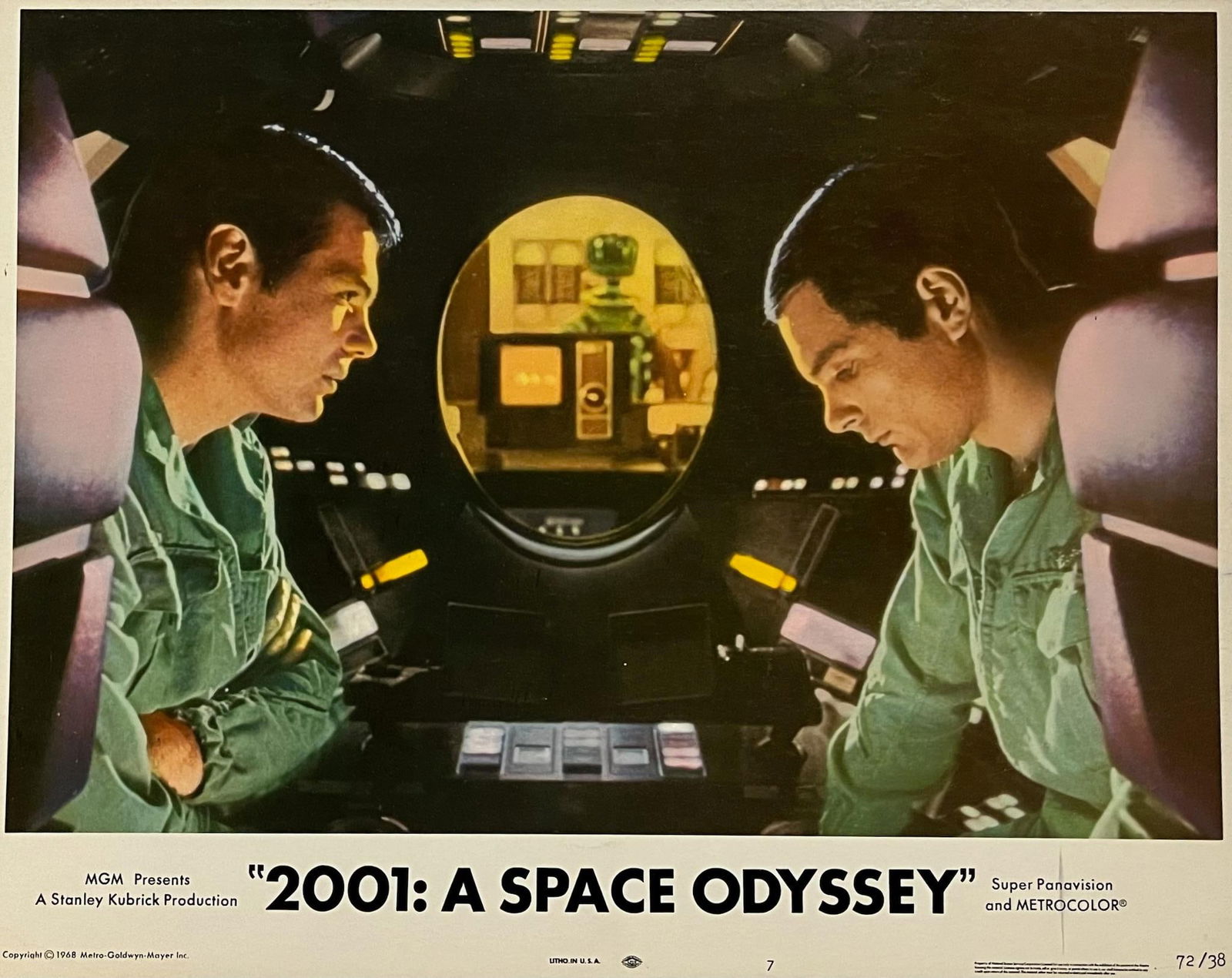2001: A Space Odyssey - Original 1968 Lobby Card #7: 1968 - 8