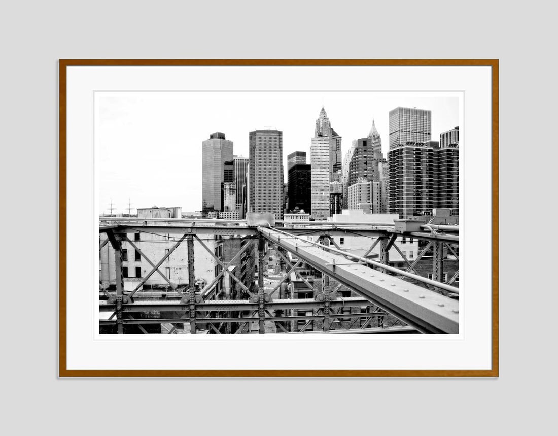 NYC View From The Bridge - Oversize Signed Limited Edition Print: 2024 - 5