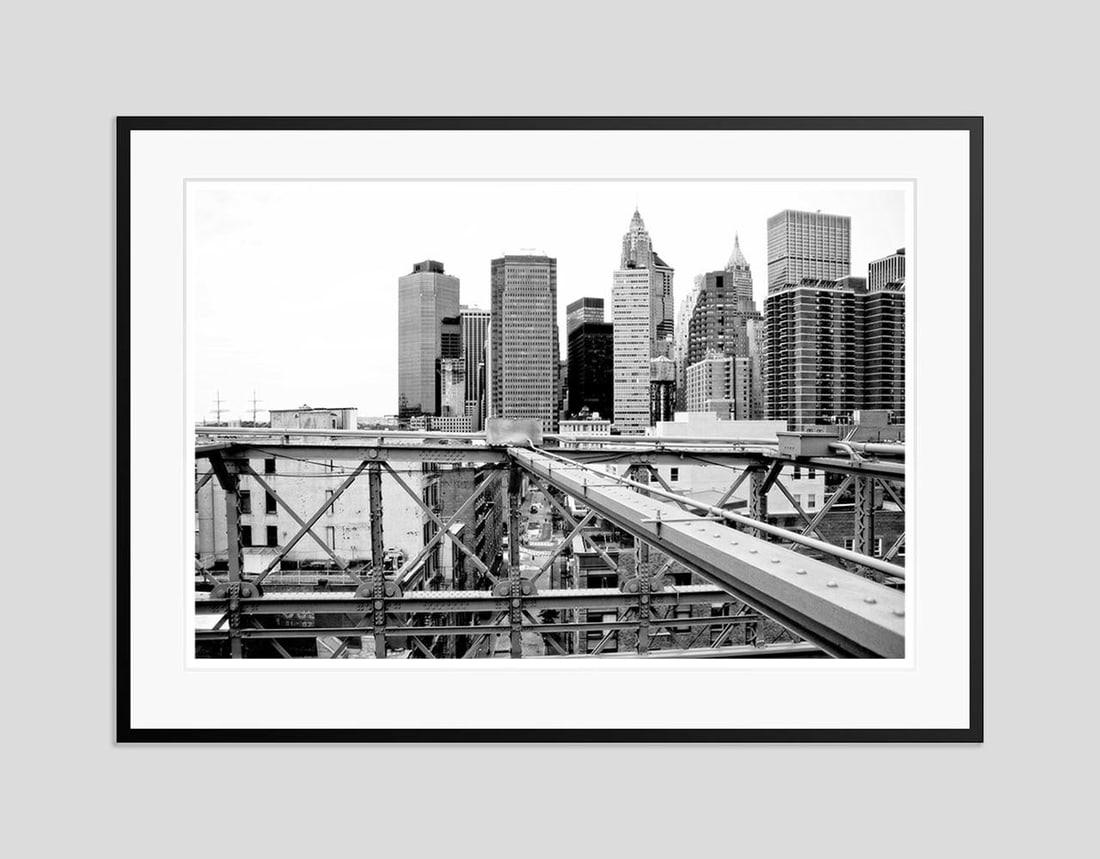 NYC View From The Bridge - Oversize Signed Limited Edition Print: 2024 - 6