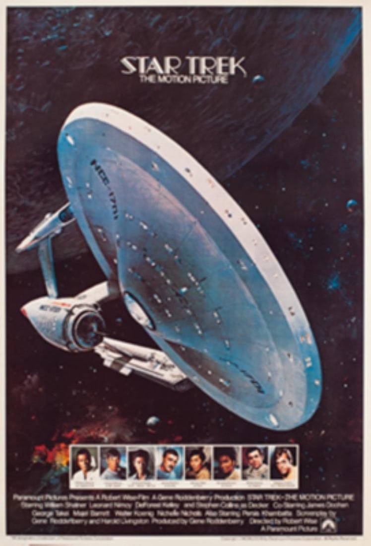 Star Trek: The Motion Picture 1979 Original Vintage Poster: 1979 (1 of 2)