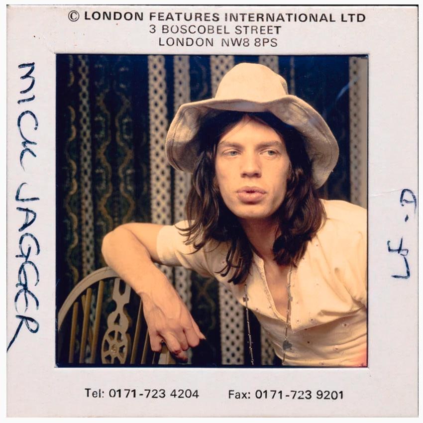 Mick Jagger in Hat: 1970 (printed later) - 2