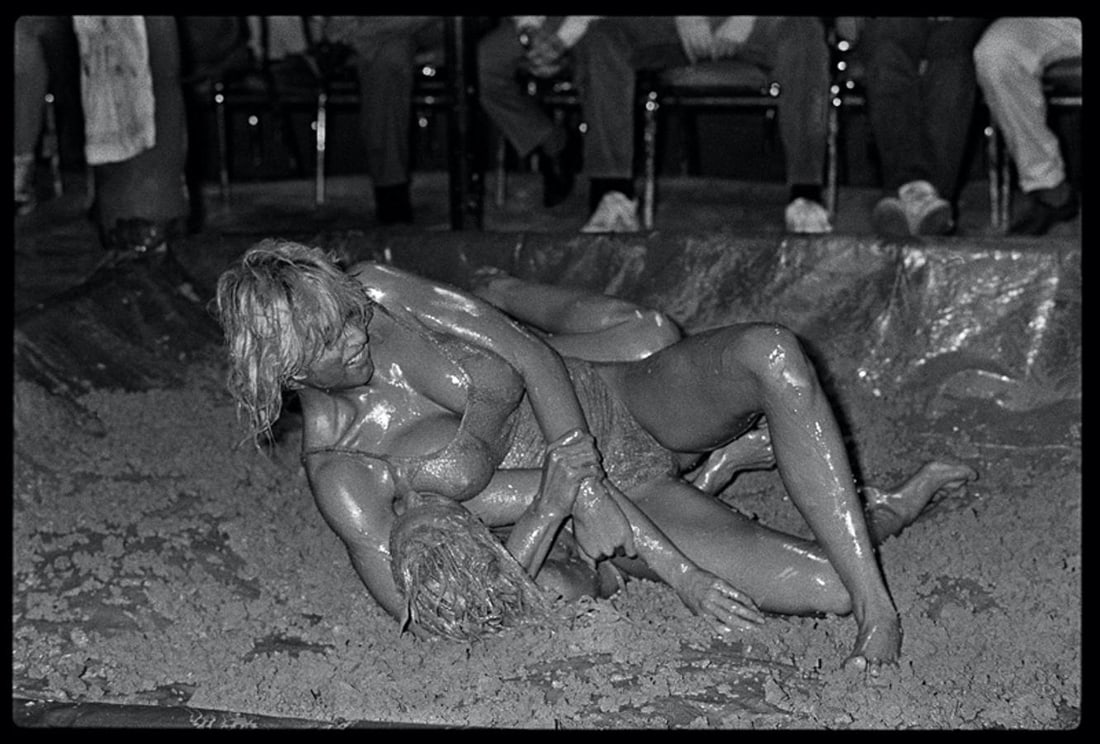 Catfight IV by Arthur Steel: 1985 (printed later): Title: Catfight IV by Arthur Steel: 1985 (printed later) Description: Catfight IV by Arthur Steel Catfight – Female Bikini Mud Wrestlers, Hollywood Tropicana, Los Angeles 1985 – Set of 6 p