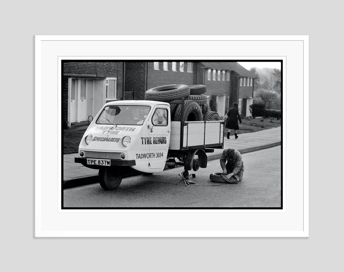 Tyre Repairs by Arthur Steel: 1975 (printed later) - 2