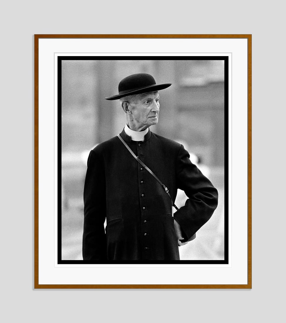 Italian Priest by Arthur Steel: 1971 (printed later) - 6