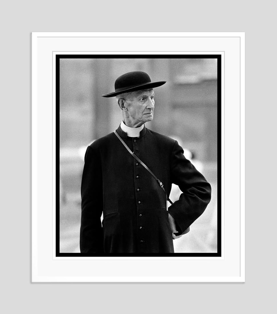 Italian Priest by Arthur Steel: 1971 (printed later) - 7