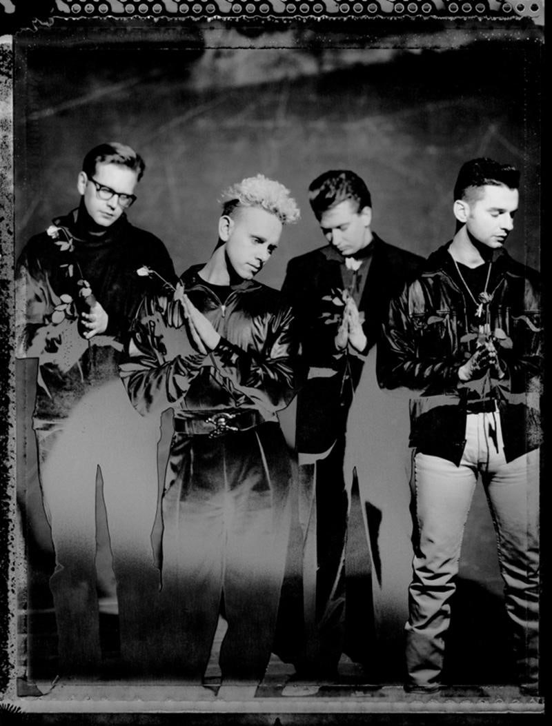 Depeche Mode by Kevin Westenberg Signed Limited Edition: 1990 (printed later): Title: Depeche Mode by Kevin Westenberg Signed Limited Edition: 1990 (printed later) Description: Depeche Mode London 1990 by Kevin Westenberg Signed Limited Edition Kevin Westenberg is famed for his