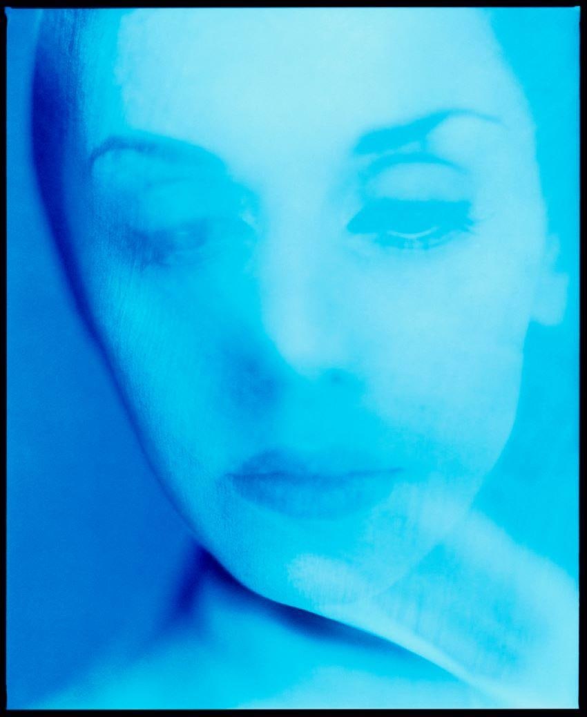 Emma Shapplin by Kevin Westenberg Signed Limited Edition: 2002 (printed later): Title: Emma Shapplin by Kevin Westenberg Signed Limited Edition: 2002 (printed later) Description: Emma Shapplin Soprano Emma Shapplin wrapped in blue 2002 by Kevin Westenberg Signed Limited Edition