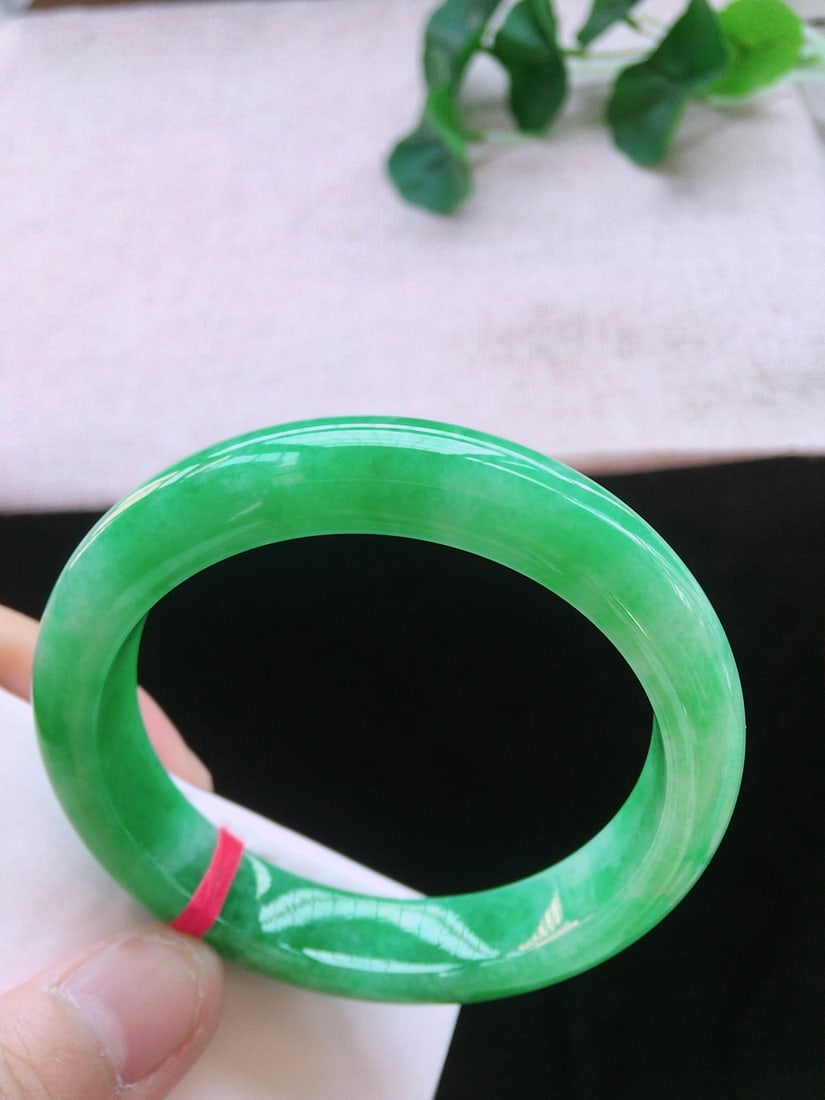 Natural Jade Bracelet - 4