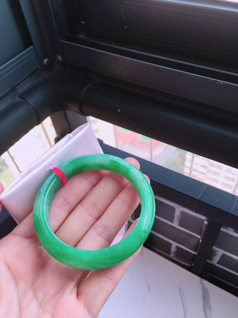 Natural Jade Bracelet - 7