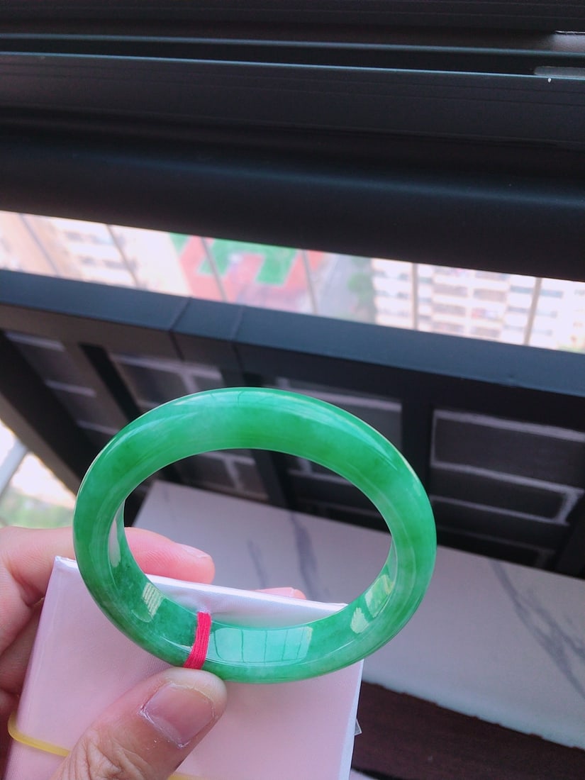 Natural Jade Bracelet - 8