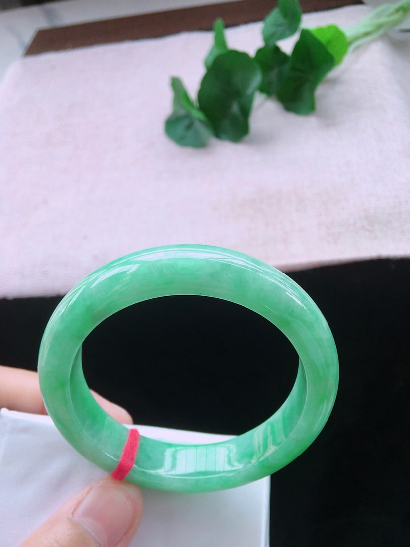 Natural Jade Bracelet - 4