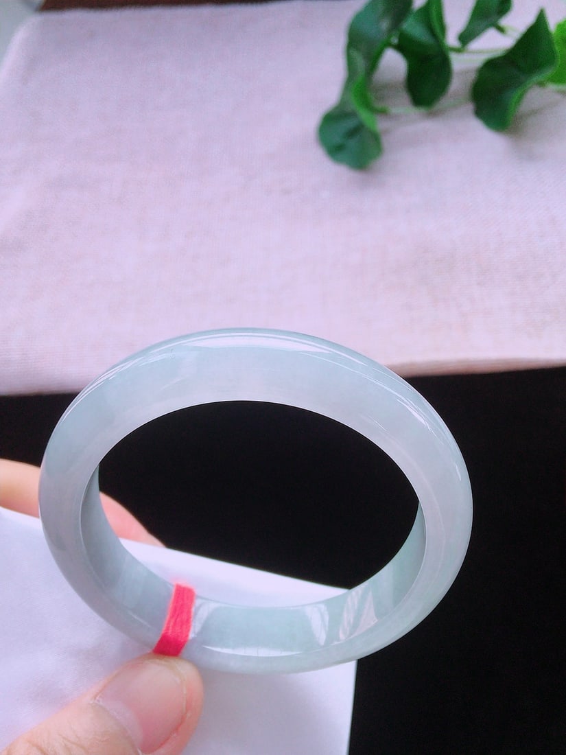 Natural Jade Bangle - 4