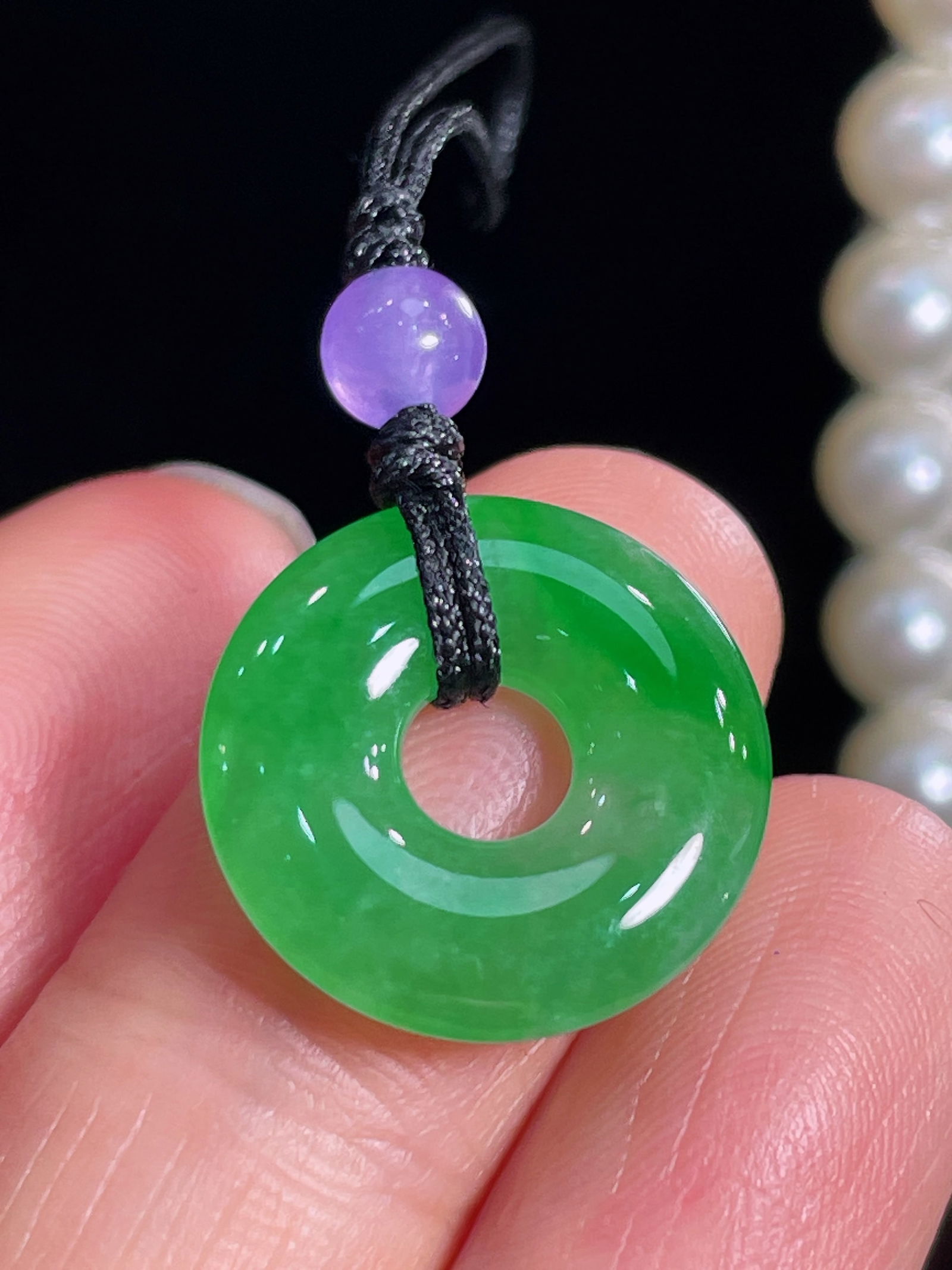 Natural Jade Pendant - 2