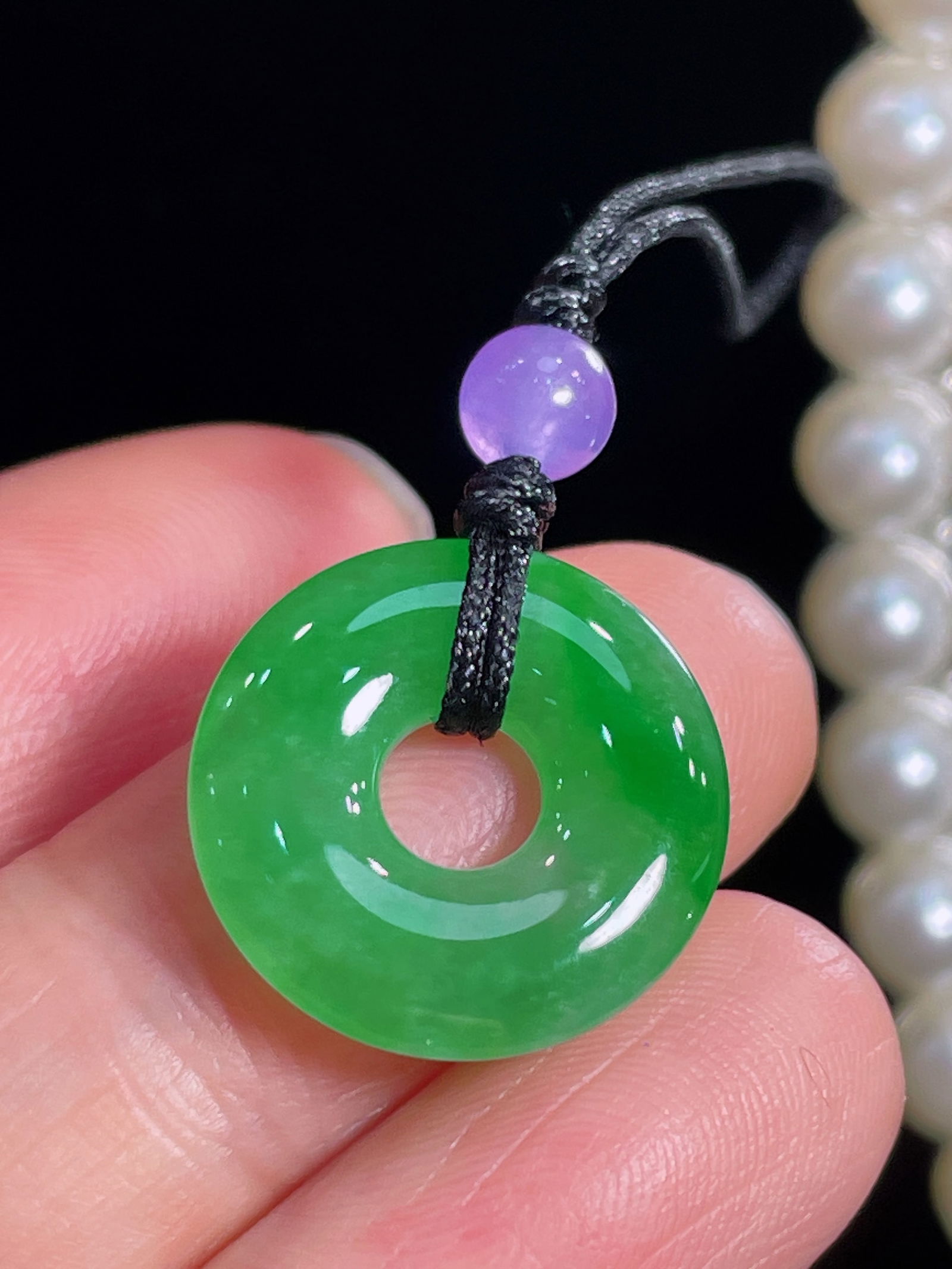 Natural Jade Pendant - 3