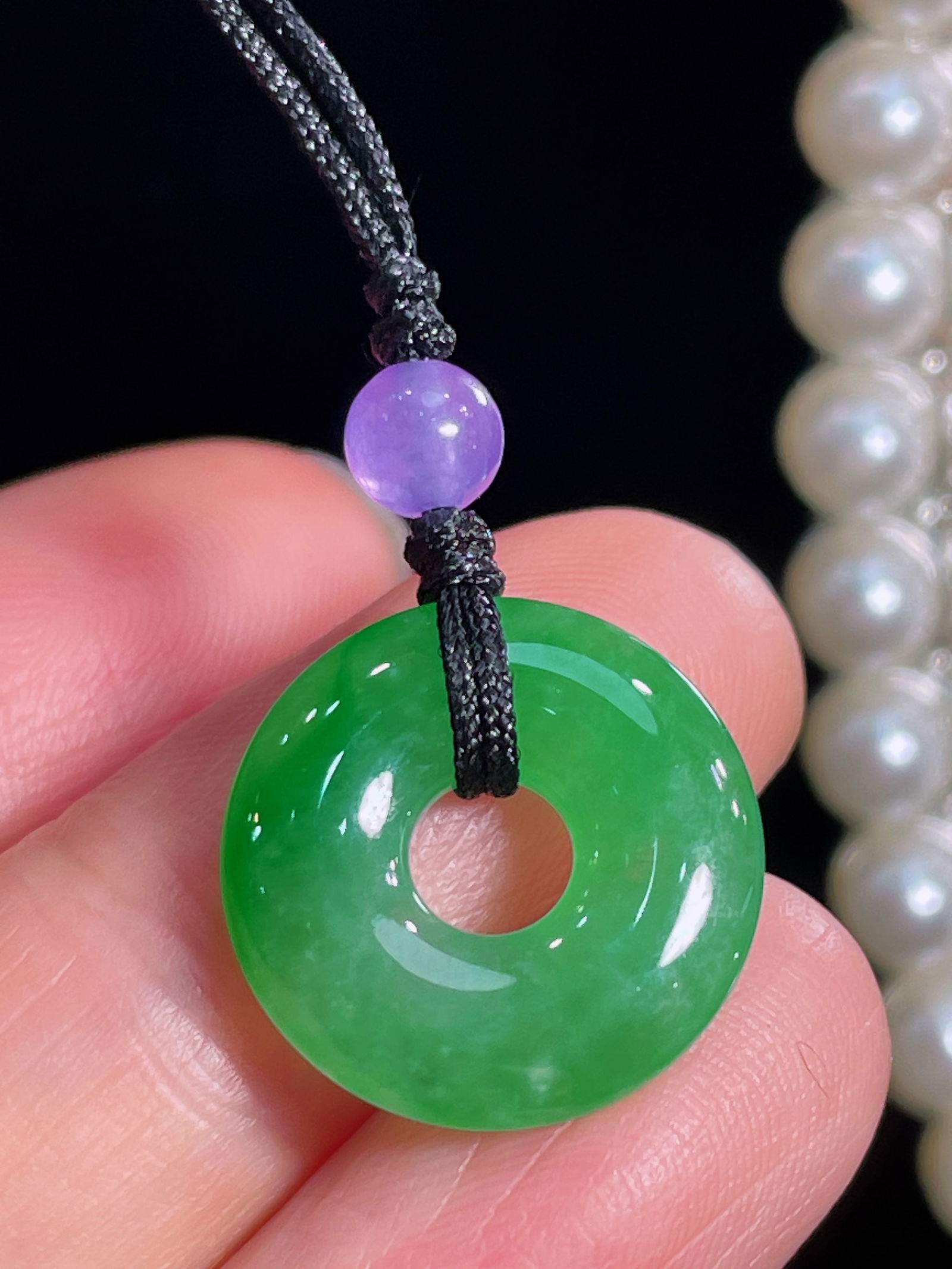 Natural Jade Pendant - 4