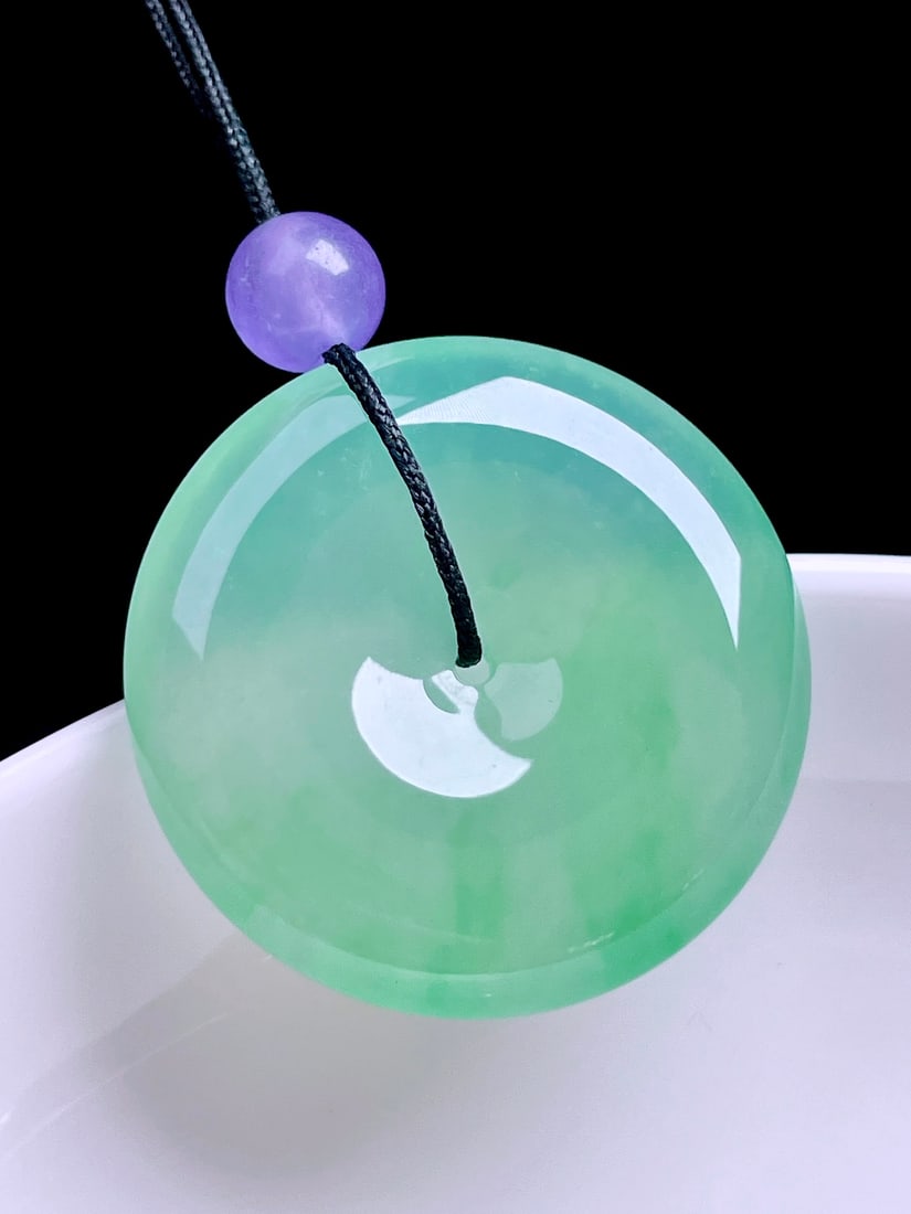 Natural Jade Pendant - 4