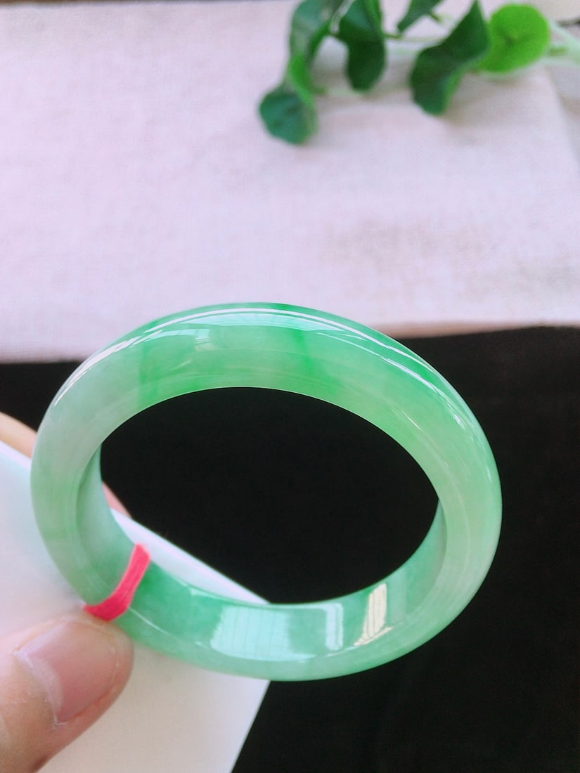 Natural Jade Bracelet - 4