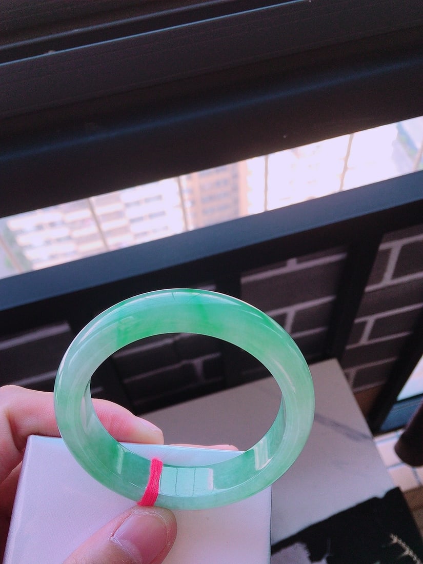 Natural Jade Bracelet - 7